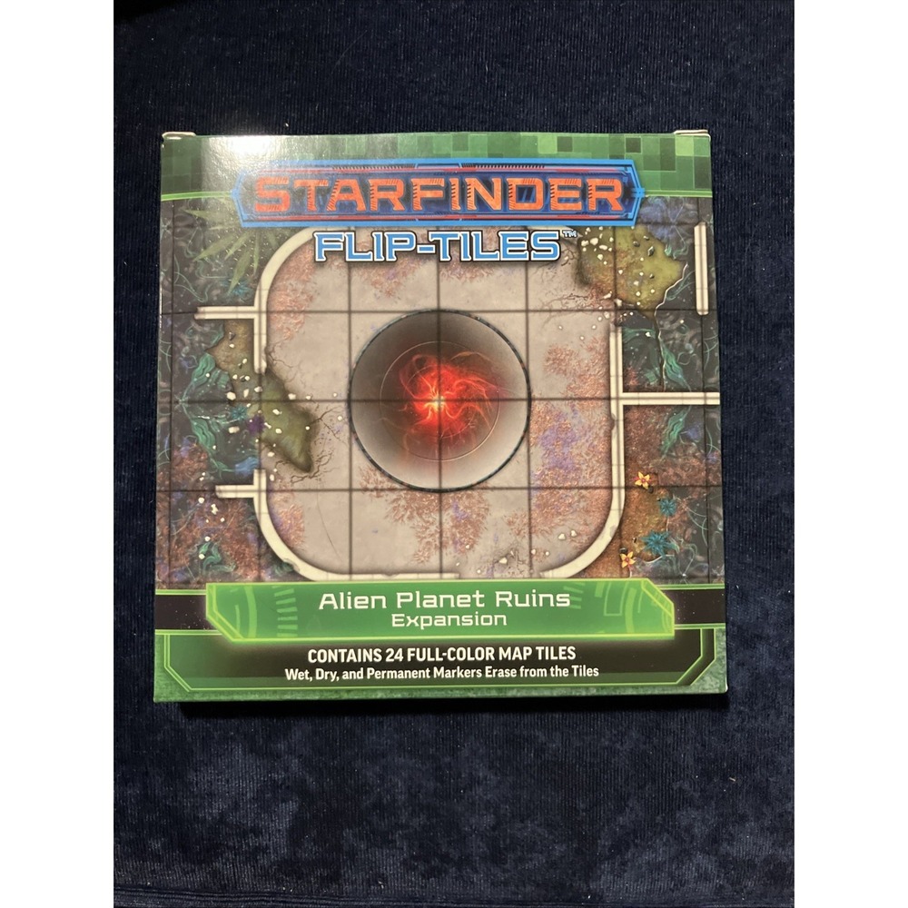 Starfinder Flip-Tiles Alien Planet Ruins Expansion RPG Map Tiles PZO7509 Paizo